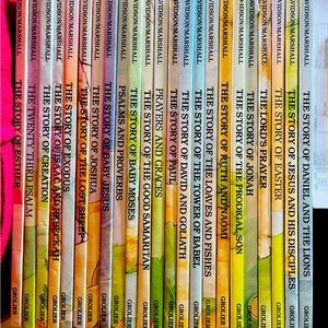 Set of 23 Alice in Bibleland series - GREAT condition. Read through 2 times